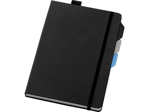 Alpha notebook with page dividers