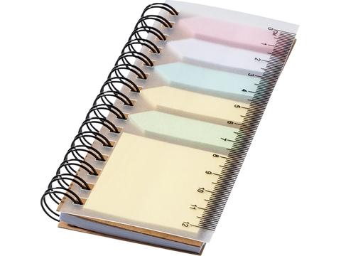 Spiral sticky note book