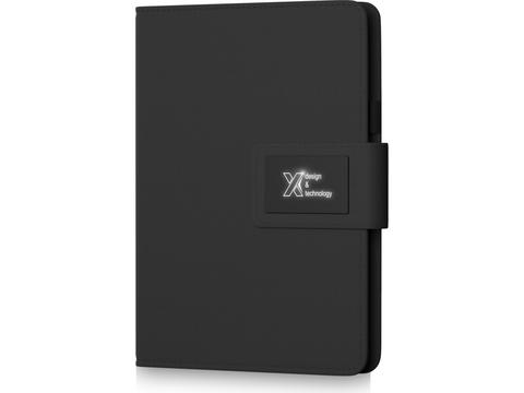 O16 A5 light-up notebook powerbank