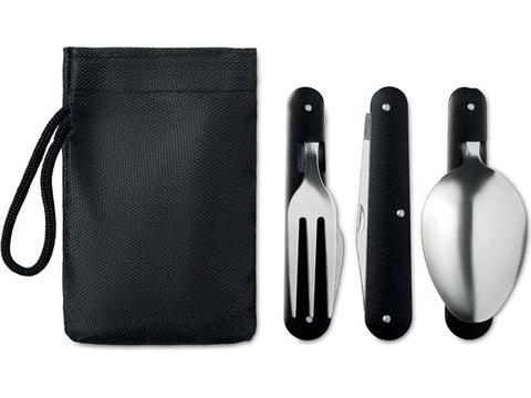 Camping cutlery set