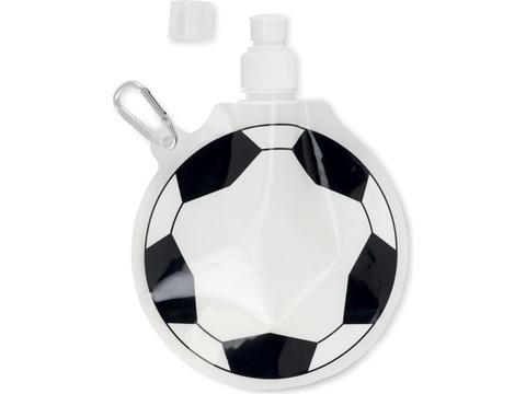 Football shape foldable bottle