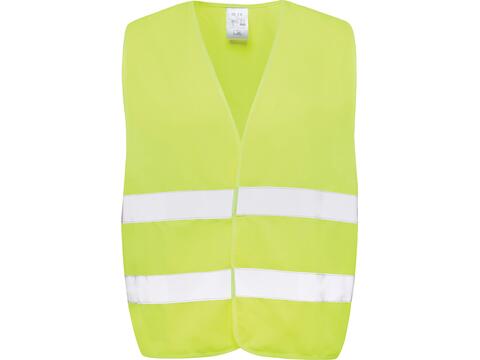 Gilet de Sécurité Unisexe jaune fluo