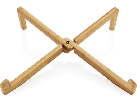 Bamboo portable laptop stand