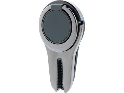 Car air vent phone holder with ring