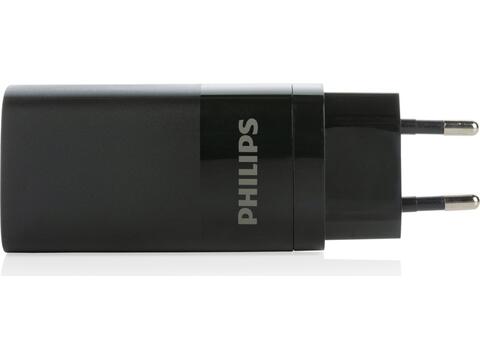 Philips 65W ultra fast PD 3-port USB wall charger