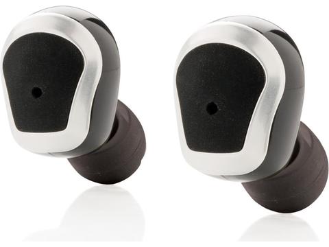 True wireless double earbuds