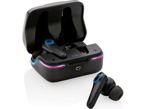 RGB gaming earbuds with ENC