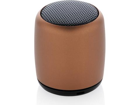 Mini aluminum wireless speaker