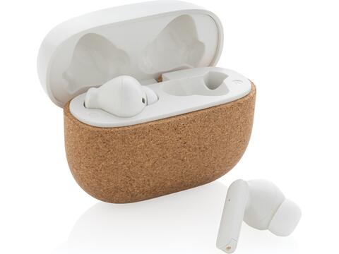 Oregon RCS recycled plastic and cork TWS earbuds