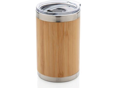 Bamboo coffee to go tumbler