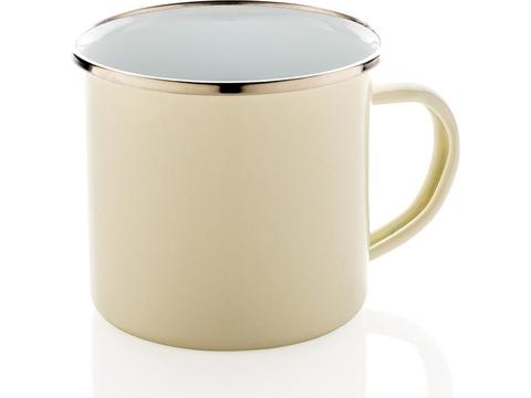 Vintage enamel mug