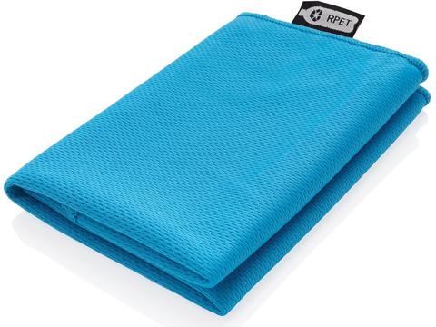 RPET sport towel in pouch