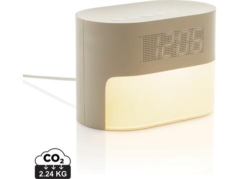 LumaRise RCS reycled plastic white noise alarm clock