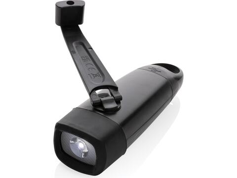 Lightwave RCS rplastic USB-rechargeable torch with crank