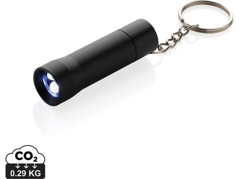 Flash RCS recycled aluminium keychain torch