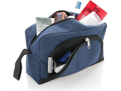 Toiletry bag duo tone