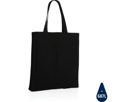 Impact AWARE™ Recycled cotton tote w/bottom 145g