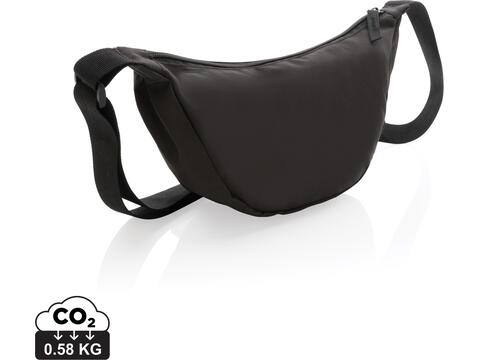 Crescent AWARE™ RPET half moon sling bag