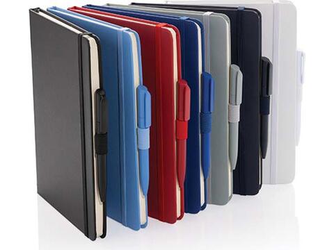 Sam A5 RCS certified bonded leather classic notebook