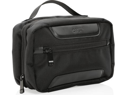 Swiss Peak AWARE™ RPET Voyager toiletry bag