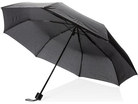 21" manual open umbrella with tote bag