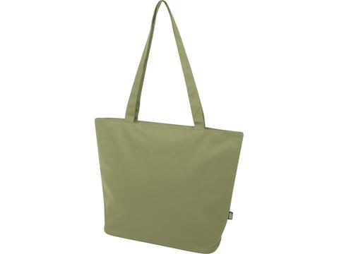 Panama GRS recycled zippered tote bag 20L