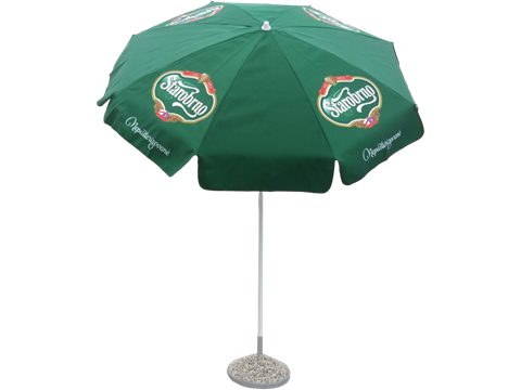 Custom made beach umbrella