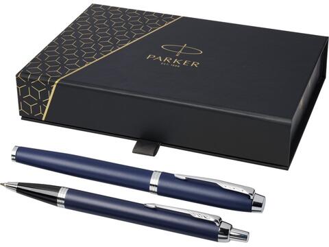 Parker IM rollerball and ballpoint pen set