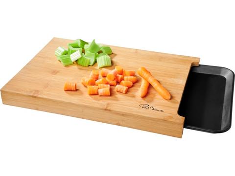 Daelan cutting board with tray