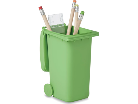 Wheelie bin pen holder