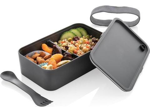 PP lunchbox with spork