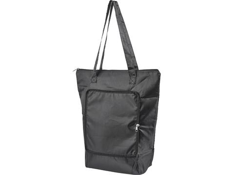 Foldable cooler tote