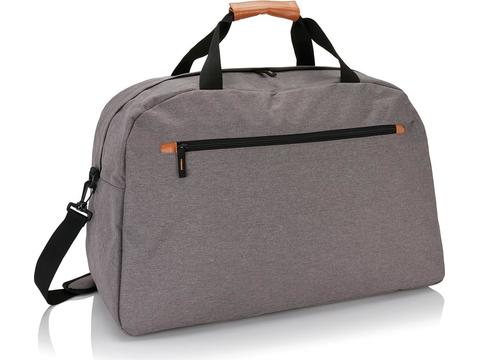 Fashion duo tone travel bag