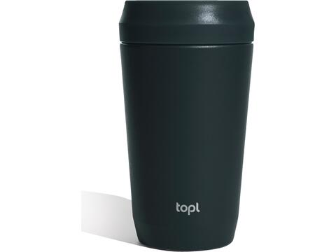 Topl Recycled Steel To Go Tumbler Patented 360 Lid 354ml