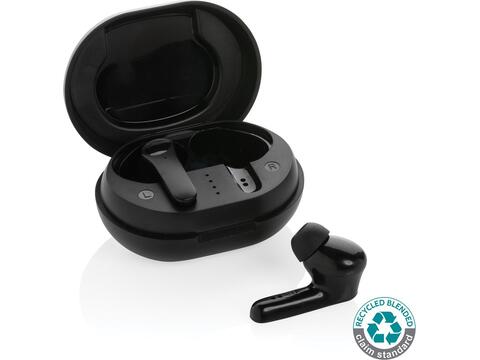 RCS standard recycled plastic TWS earbuds