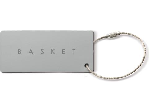 Alu Luggage Tag Rectangle