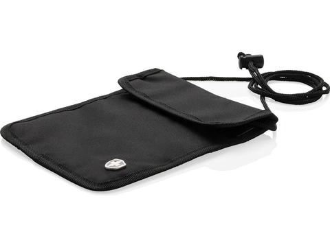 Swiss Peak RFID anti-theft neck pouch