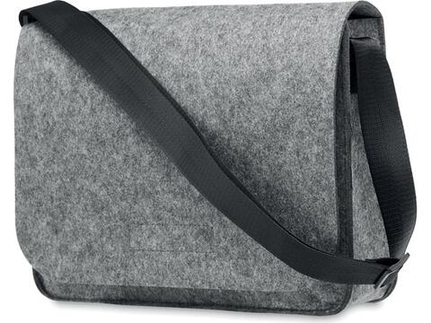 RPET felt messenger or laptop bag