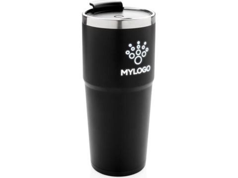 Light up logo tumbler