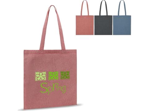 Shopping bag recycled cotton 38 x 42 cm