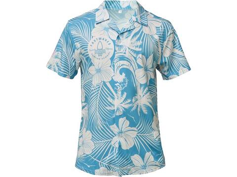 Custom-Made Summer Hawaiian Shirt with Sublimation Print – Fully Custom Design