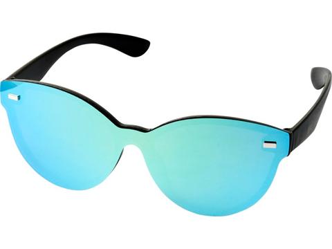 Shield sunglasses with full mirrored lens