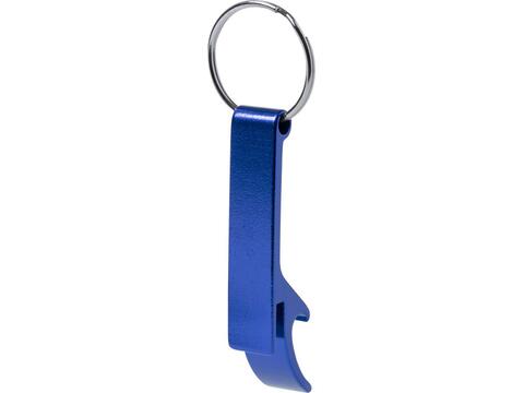 Keychain opener with can & ring opener