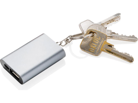 Sleutelhanger met powerbank