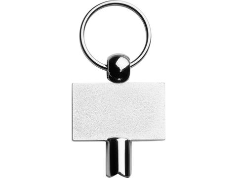 Keyring with radiator key