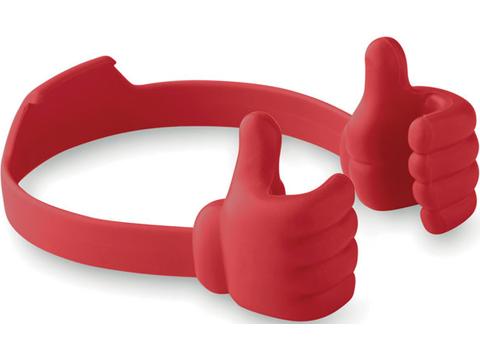 Thumbs up smartphone holder