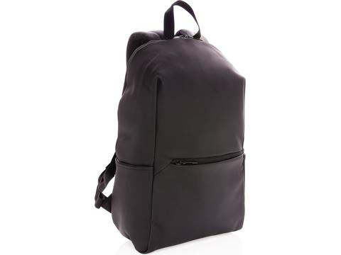 Smooth PU 15.6"laptop backpack