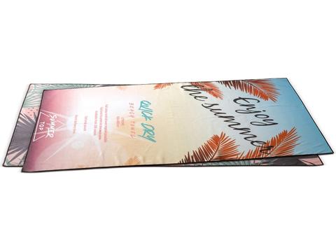 Quick dry beach towel 1000x1800mm without pouch