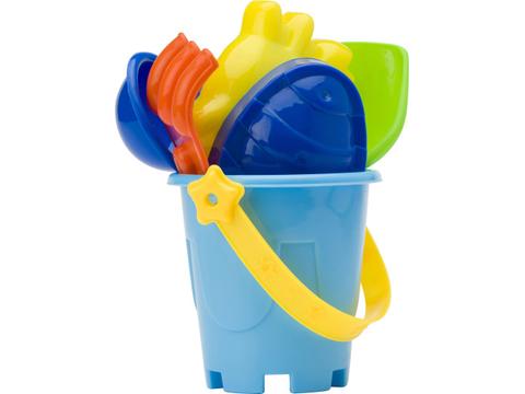 Mini beach bucket in four colours