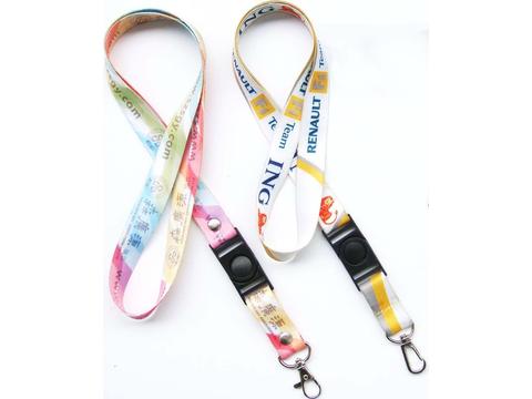 Sublimation lanyard with buckle 25 mm